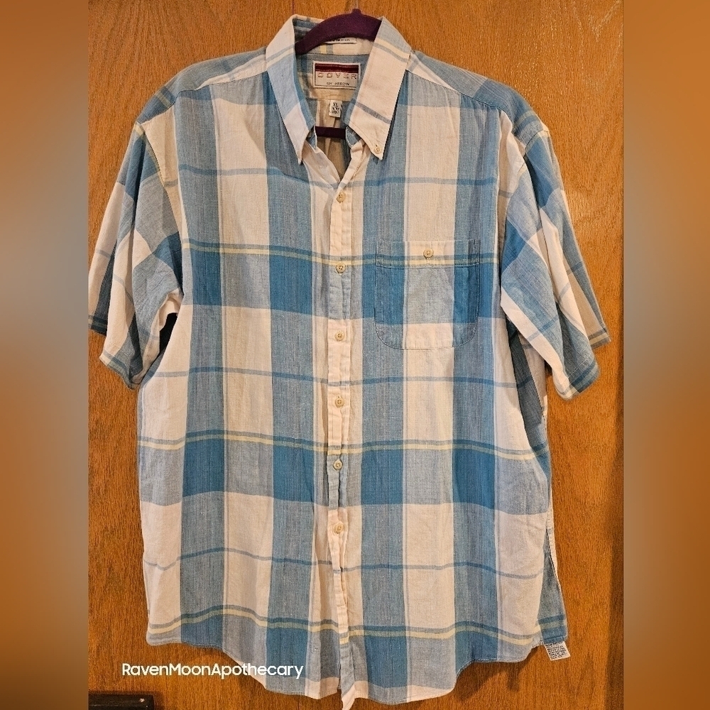 Dover Men Short Sleeve Button Up
